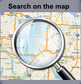 Search on the map